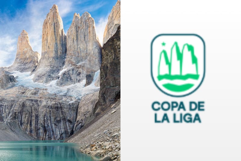 El paisaje ícono de Chile es el logo de la Copa de la Liga.