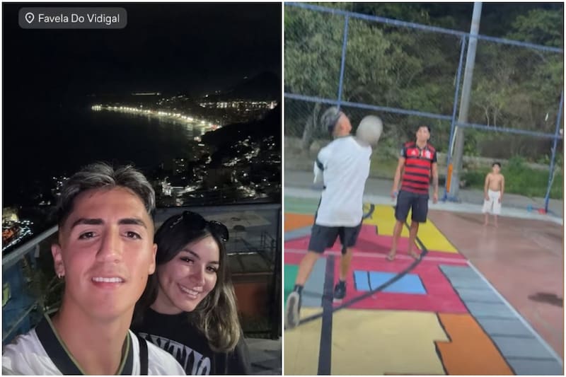 El volante disfruta sus vacaciones en Brasil