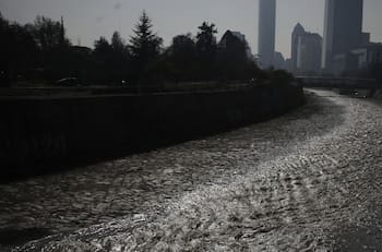 Un cadáver fue encontrado este sábado en la ribera del río Mapocho