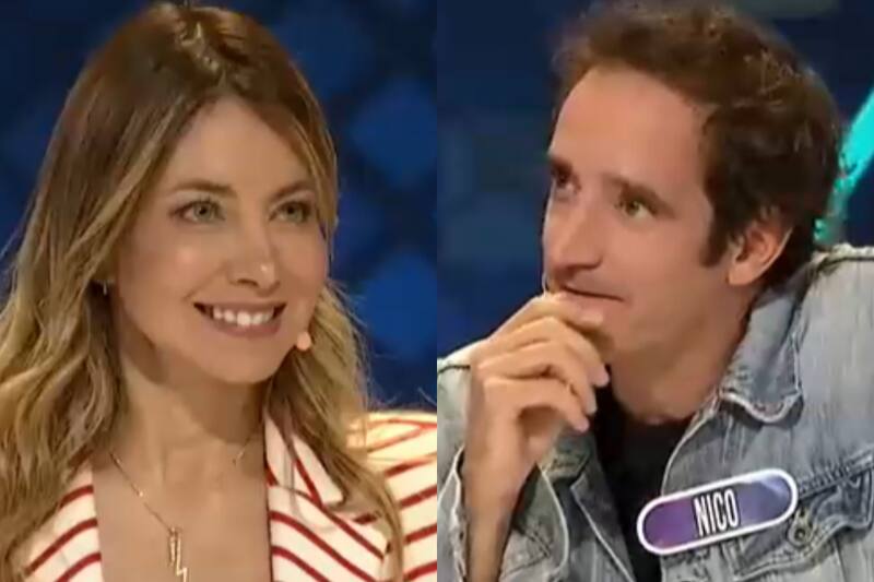 Mónica Godoy y Nicolás Saavedra en "Qué Dice Chile". Créditos: Canal 13