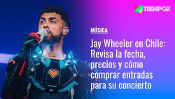 Jay Wheeler en Chile: Revisa la fecha, precios y cómo comprar entradas para su concierto