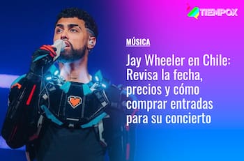 Jay Wheeler en Chile: Revisa la fecha, precios y cómo comprar entradas para su concierto