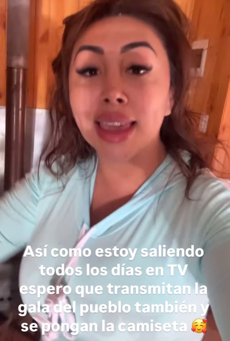 La influencer pidió que los canales tomen una decisión.