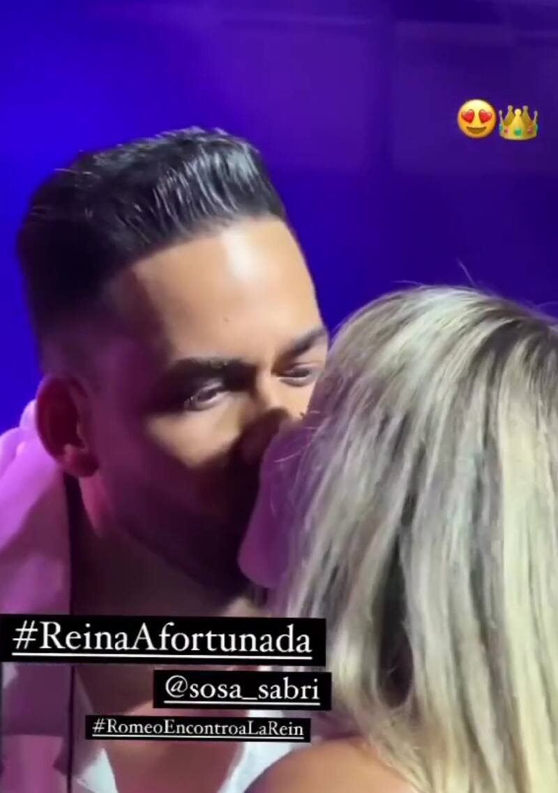 Romeo Santos y Sabrina Sosa / Créditos: Instagram
