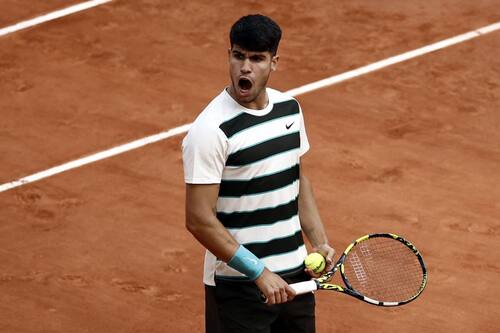 le ganó al estadounidense Ben Shelton en Roland Garros. Foto: EFE.