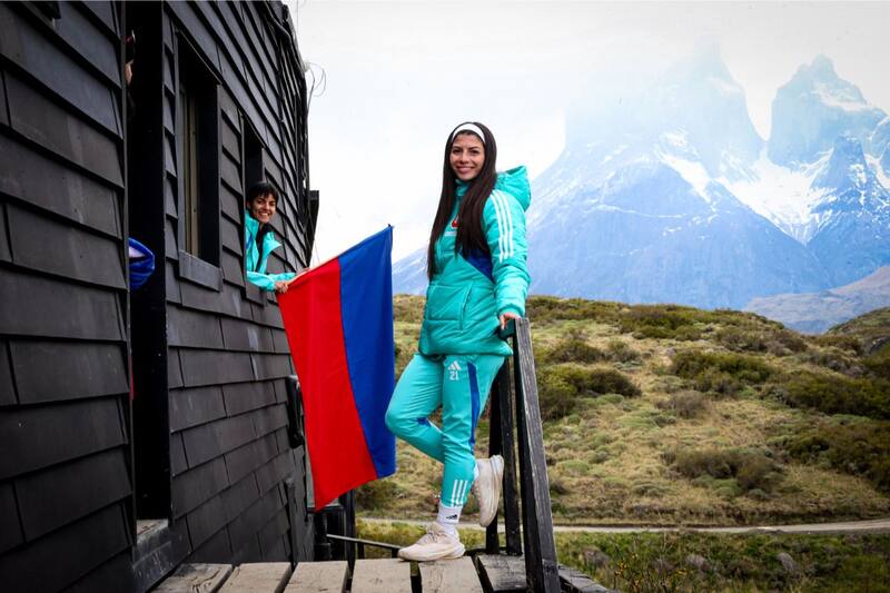 se encuentra en la Región de Magallanes, donde sostendrá un cuadrangular amistoso. Fotos: Club Universidad de Chile.