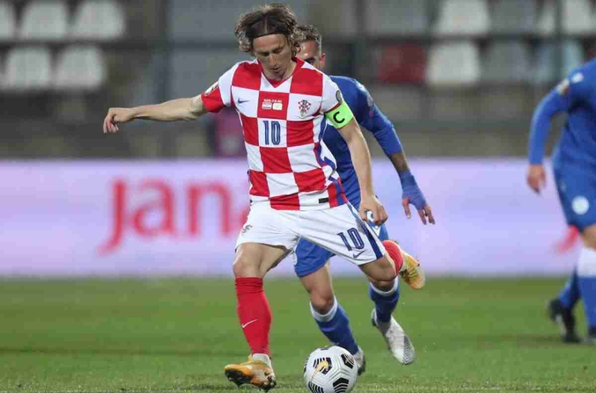Jornada histórica para Luka Modric: Croacia derrotó con lo justo a Chipre en las eliminatorias europeas