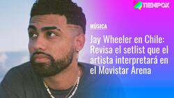 Jay Wheeler en Chile: Este sería el setlist que el artista interpretará en el Movistar Arena
