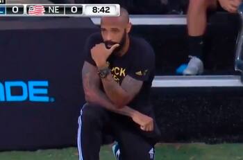 El bonito gesto de Thierry Henry en homenaje a George Floyd