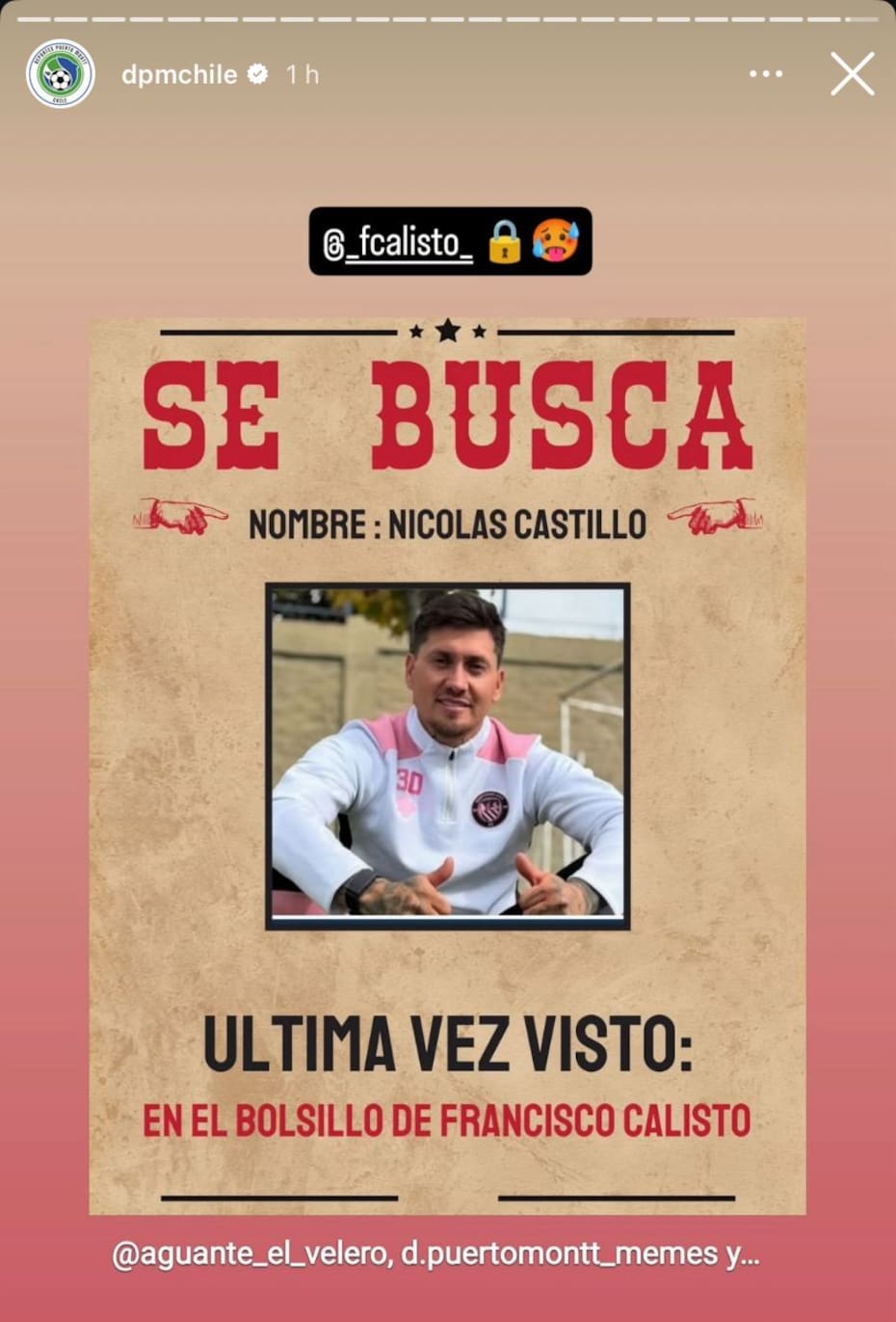se mofó de Nicolás Castillo en redes.