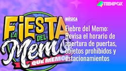 Fiebre del Memo: Revisa el horario de apertura de puertas, objetos prohibidos y estacionamientos