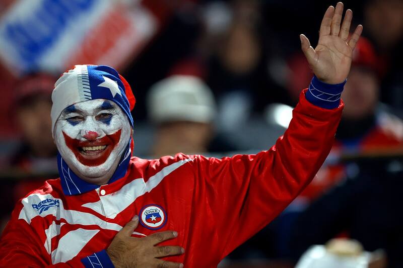 La Marea Roja se entusiasma con Chile para Copa América. Agencia Aton