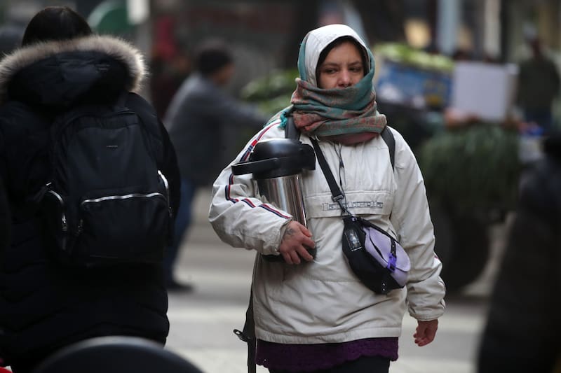 Las bajas temperaturas volverán a la capital esta semana.