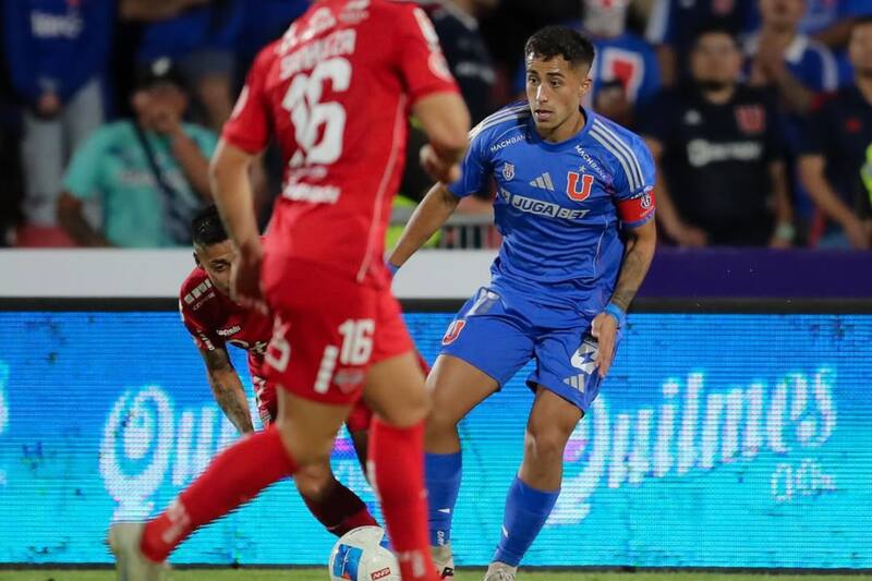 Lucas Assadi, sumó ante Ñublense.