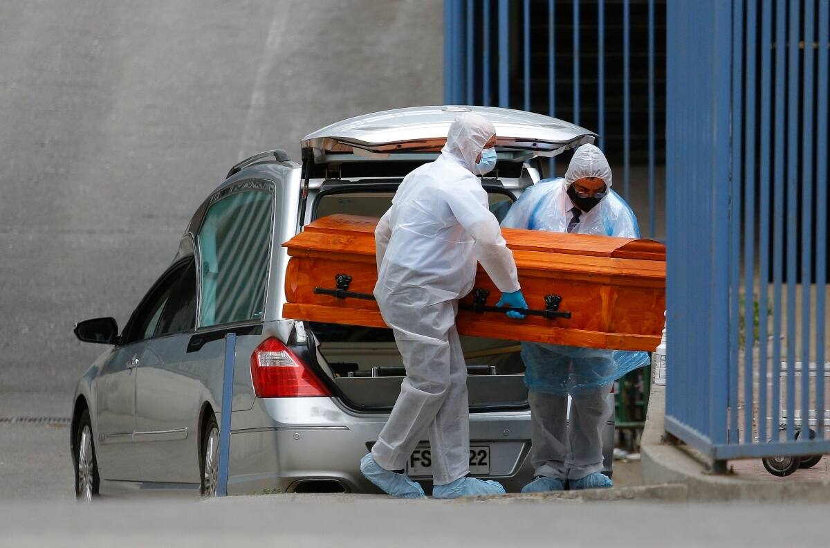 Muertes por Covid-19 en Chile: Cifra de decesos bordea los 40 mil