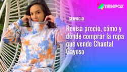 Chantal Gayoso Boutique: Revisa los precios, cómo y dónde comprar las prendas que vende la bailarina