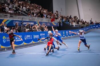 VIDEO | ¡Final de infarto! Así relataron el milagroso triunfo de Chile en el Mundial de Patinaje