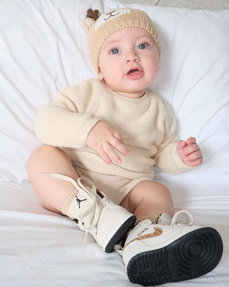 es fruto del amor del puertorriqueño con Nadie Ferreira.