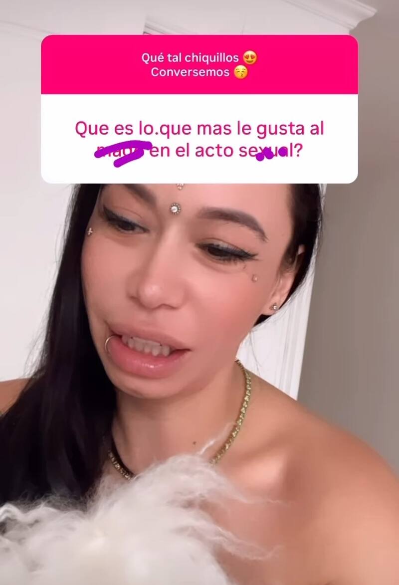 Natthy Chilena reveló detalles de su encuentro con Jorge Valdivia. Créditos: Instagram