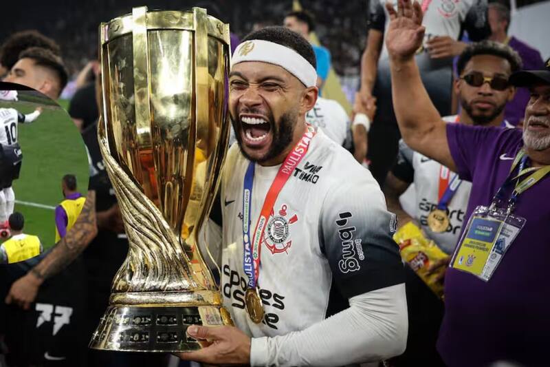 es campeón en Corinthians. Foto: X
