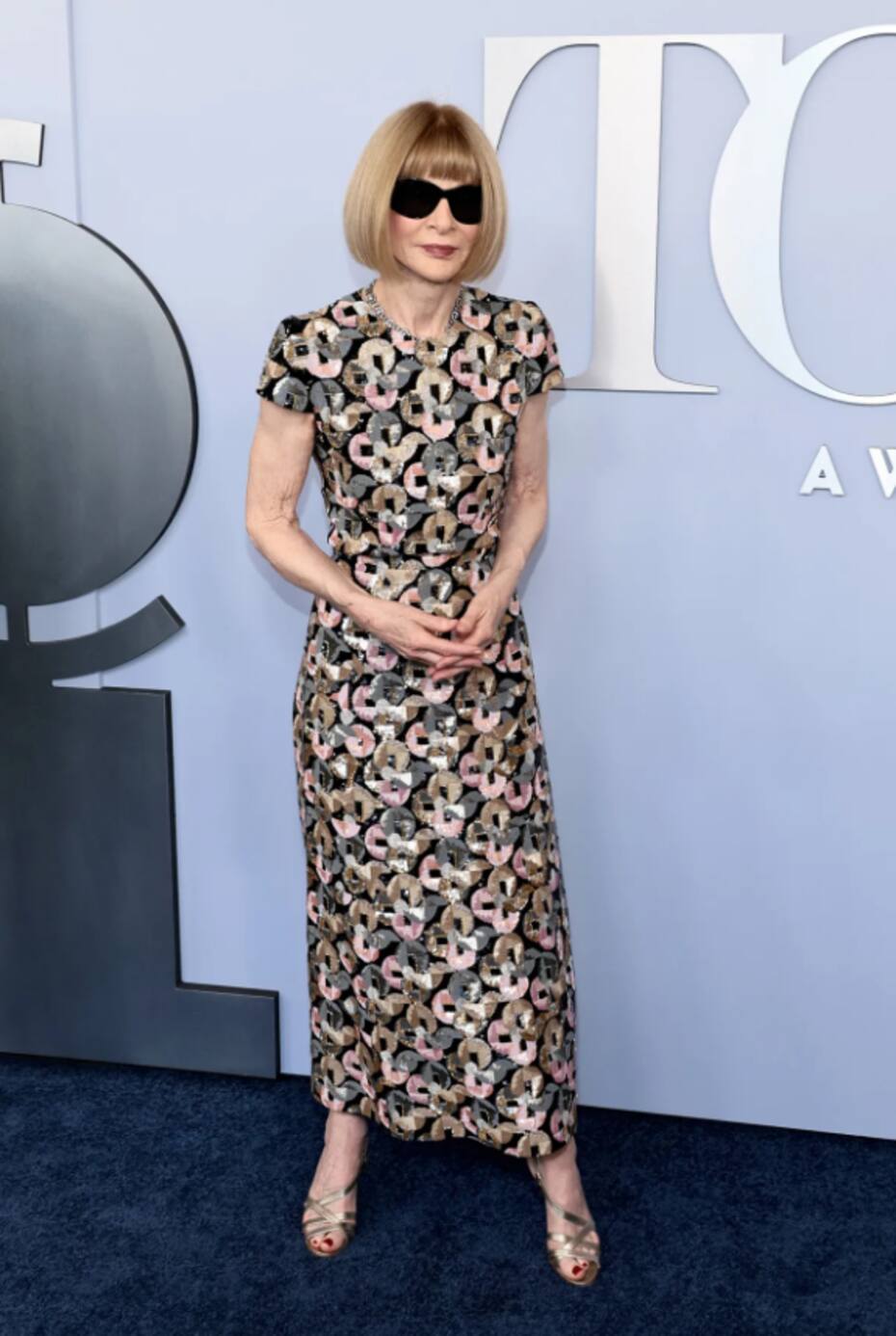 Anna Wintour asistió a los premios Tony 2024.