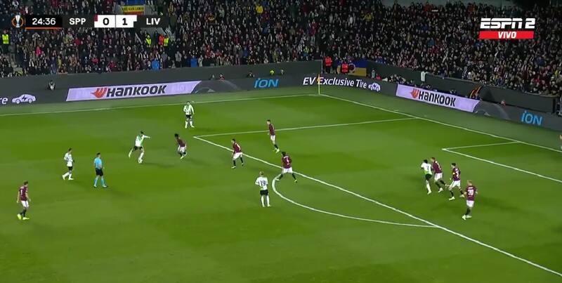 Anotó un golazo en la Europa League