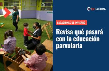 Extensión vacaciones de invierno: ¿Aplicará esta medida para la educación parvularia, jardines y salas cunas?
