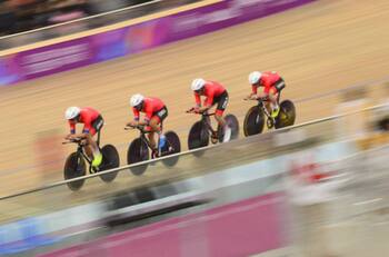 Chile ganó la medalla de bronce en Ciclismo Pista en los Panamericanos