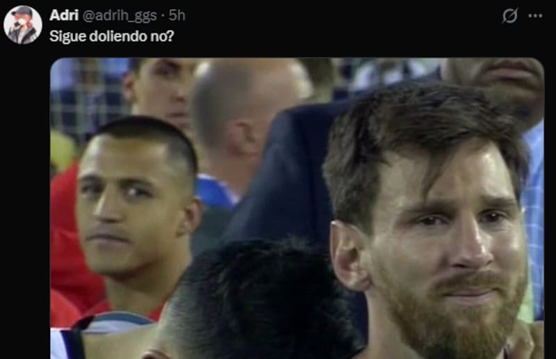 Defendieron a La Roja en X.