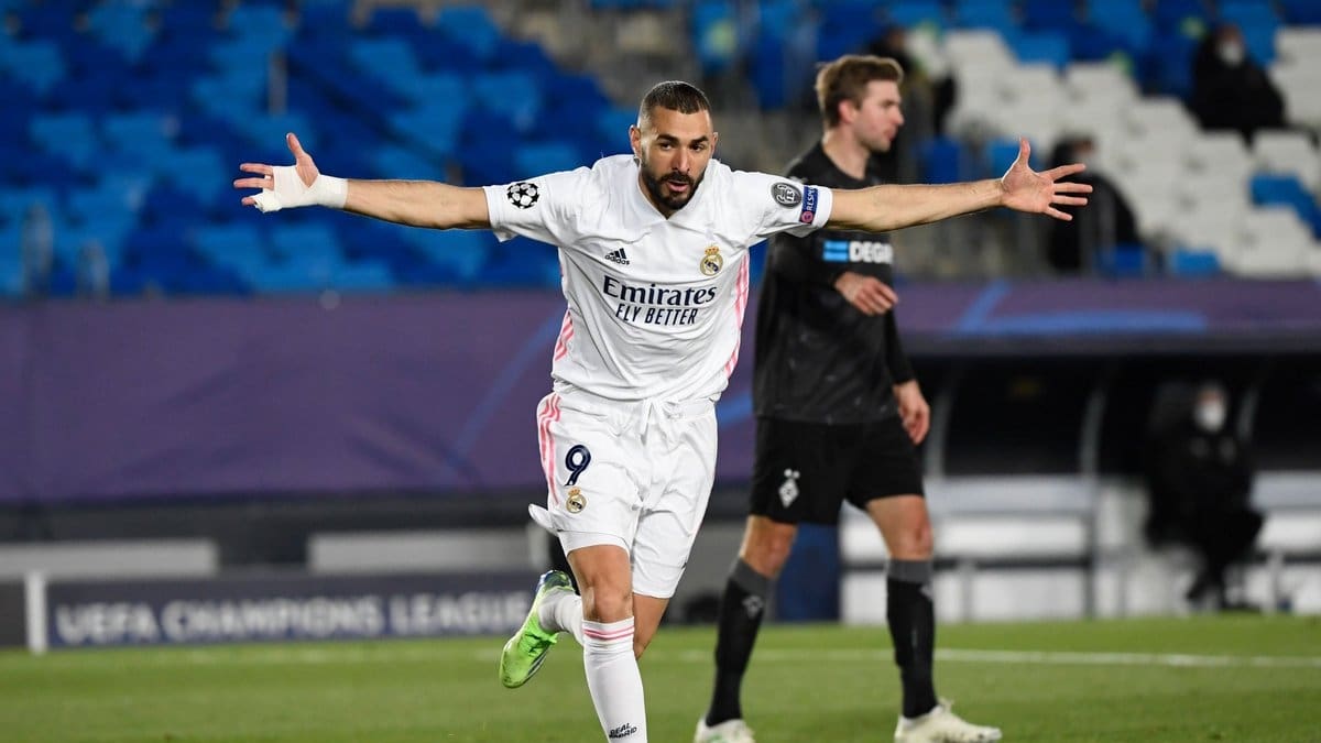 Champions League: Real Madrid venció al Mönchengladbach y avanzó como primero de grupo