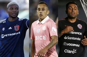 ¿Cumplen o están al debe?: Los refuerzos estrella del fútbol chileno que luchan por retomar su nivel
