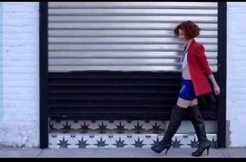 La transformación de Fernanda Ramírez en "Pretty Woman" para sesión fotográfica