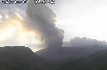 VIDEO | Revisa el time-lapse de la actividad del volcán Sakurajima después de su última erupción
