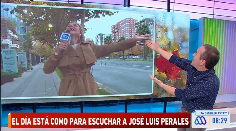 Karen Doggenweiler bailó al ritmo de la canción.