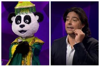 "Cris cortala no soy el Panda": Cristián Riquelme llamó a conocida cantante para deducir identidad del querido personaje