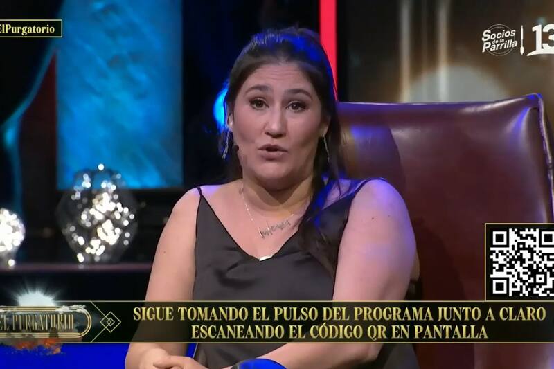 En "El Muro de los Lamentos" de "El Purgatorio", la actriz le mandó un claro mensaje a su expareja.