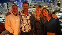 Cantaron desconocida canción de los 80: Lucho Jara y Douglas se unieron en animado carrete en Miami