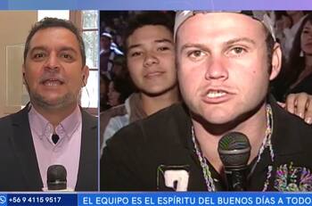 "Se puso a llorar como cabro chico": Leo Castillo, notero del "Buenos días a todos", recordó divertida anécdota de Roberto Bruce
