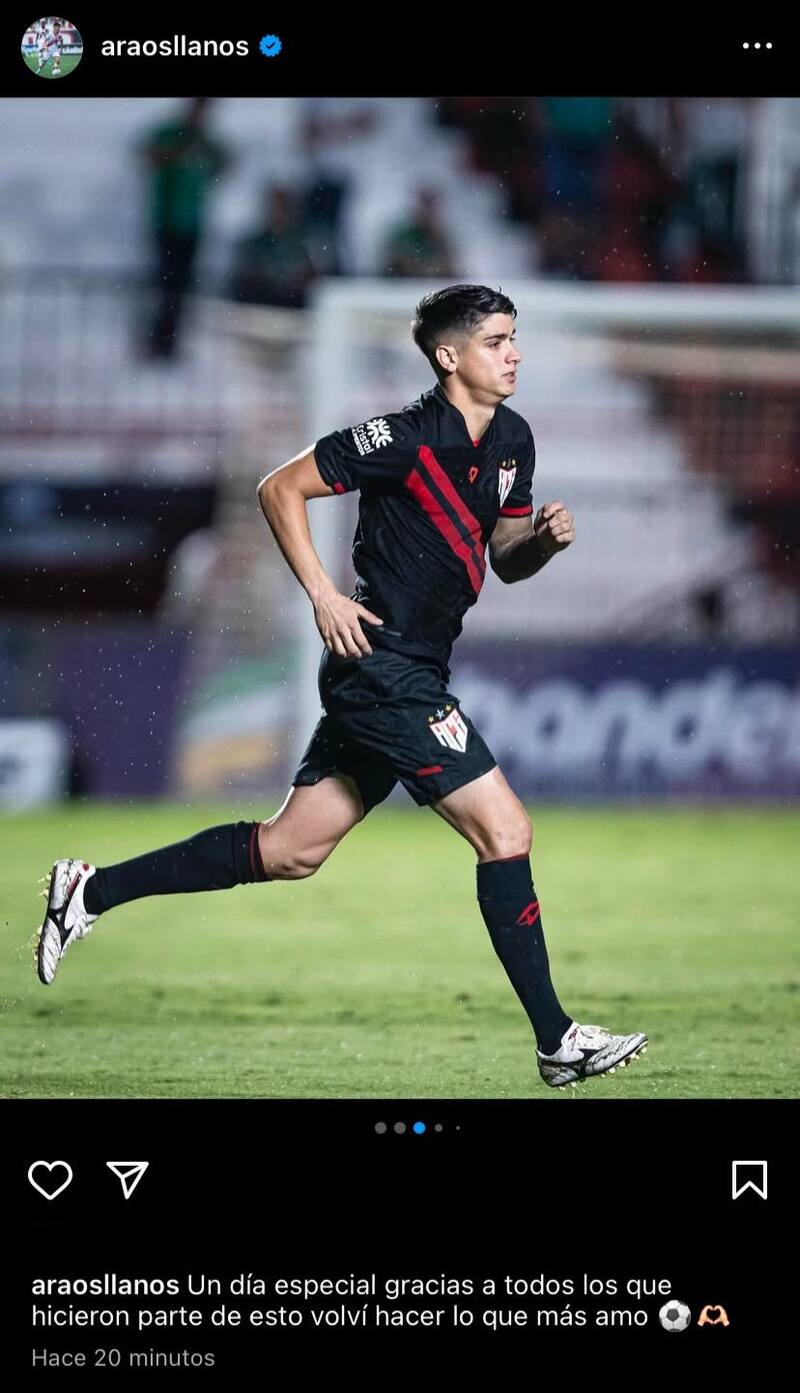 Compartió fotos de su regreso y agradeció a los que lo apoyaron.