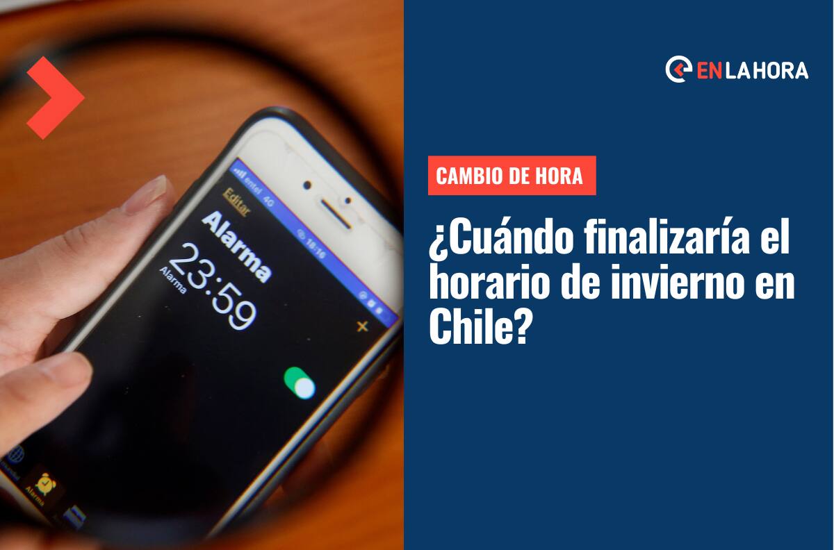 Cambio de hora: ¿Hasta cuándo estará vigente el horario de invierno en Chile?