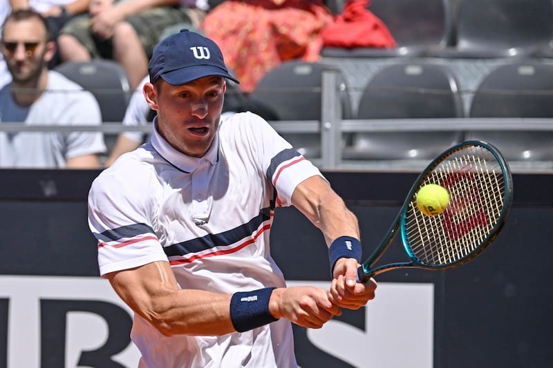 Nicolás Jarry analizó su triunfo ante Napolitano. EFE