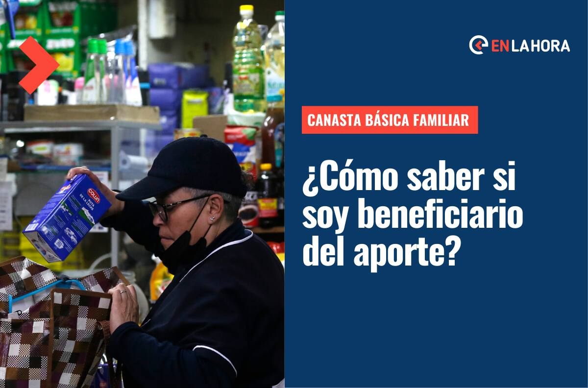 Bono Canasta Básica: ¿Cómo saber si soy beneficiario de este aporte que entrega el Estado?