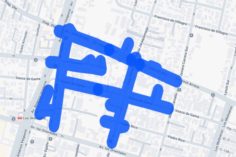 La interrupción en el servicio se debe a trabajos programados en la red eléctrica. Créditos: Enel.