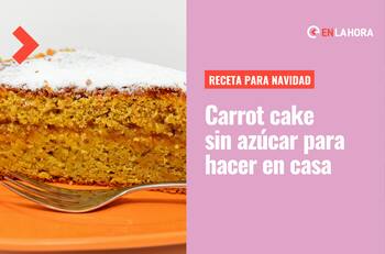 Receta de carrot cake sin azúcar: Aprende a preparar este pastel de zanahoria light para Navidad