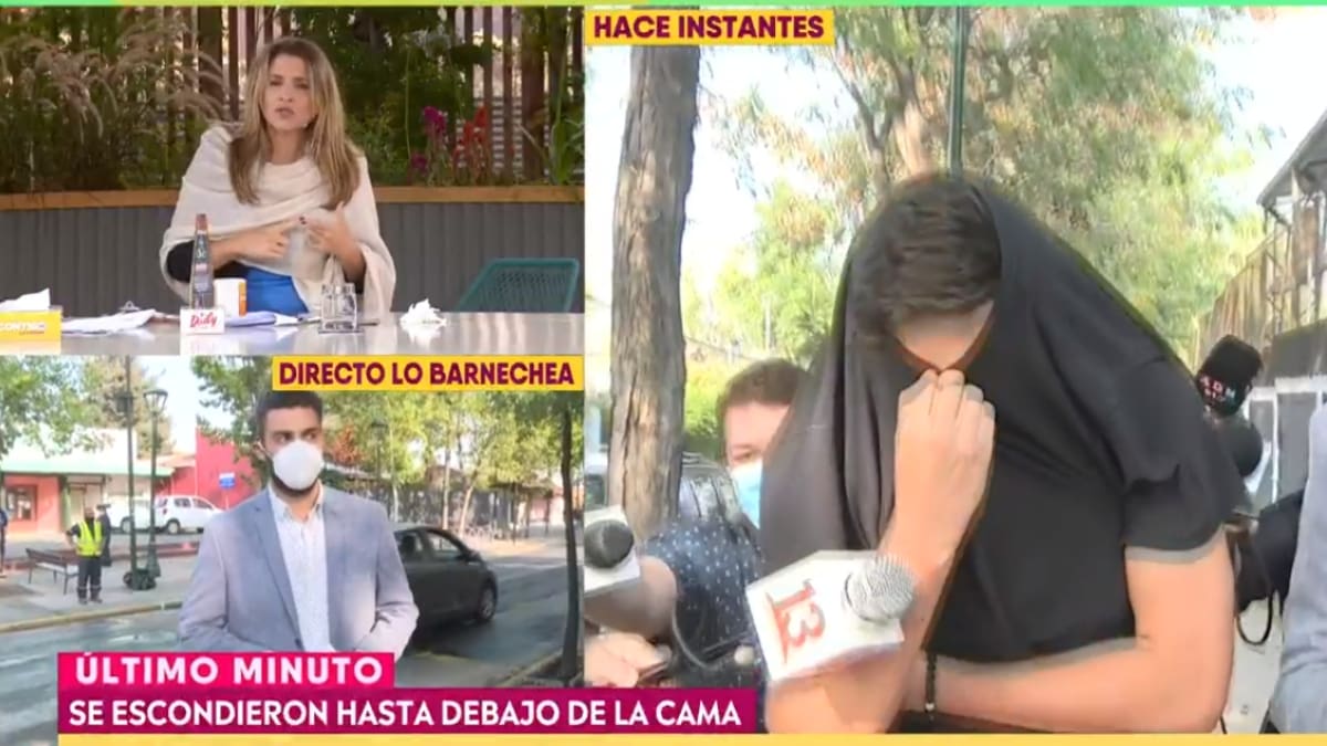 Periodista de Chilevisión realizó maratónica carrera para perseguir a detenidos de la fiesta en Lo Barnechea