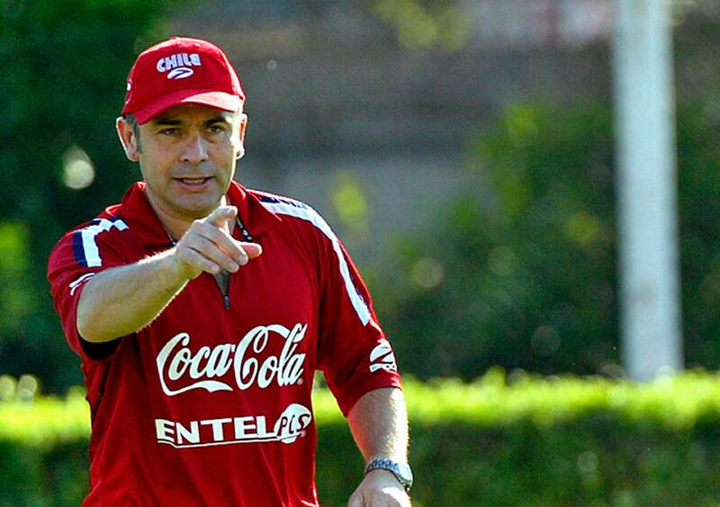 en su etapa como DT de la Selección Chilena.