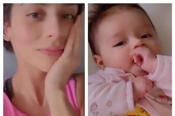 Kathy Contreras enterneció las redes sociales con video de su bebé Selva