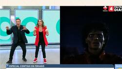 A lo Michael Jackson: Monserrat Álvarez y Julio César Rodríguez se lucieron bailando “Thriller”