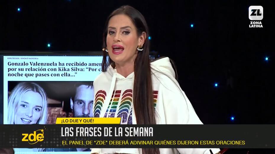 Adriana Barrientos basureó a Gonzalo Valenzuela.