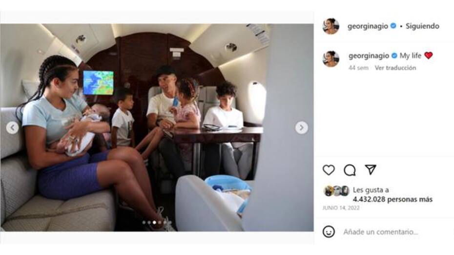 La hija de Cristiano Ronaldo y Georgina Rodríguez lleva una vida llena de lujos.